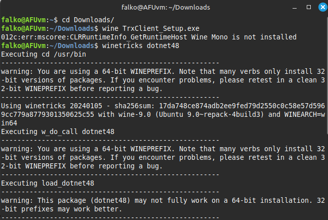 .Net installieren .Net installieren